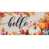 Hello Fall Pumpkin & Leaves Sassafras Switch Mat