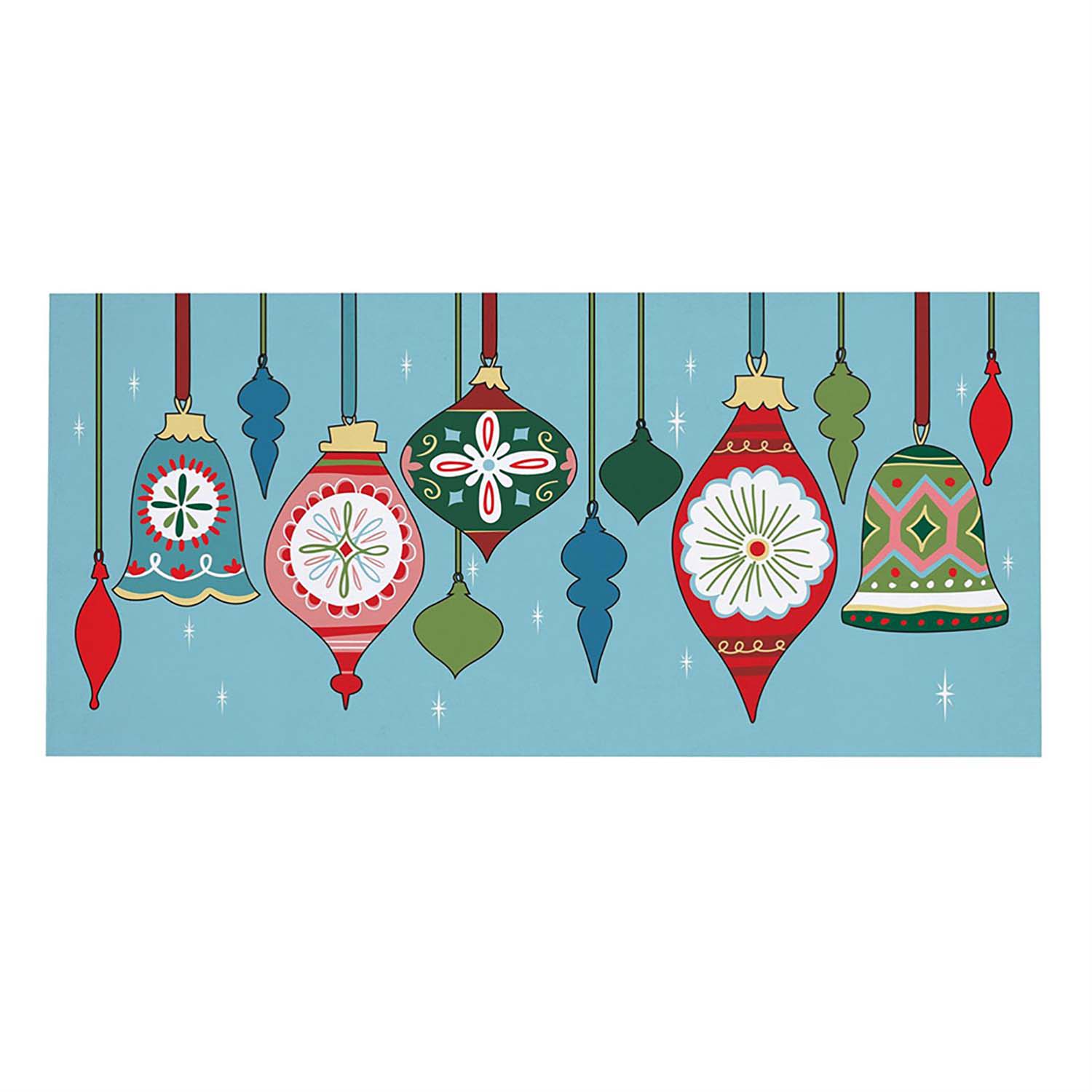 Evergreen Heartfelt Cheer Ornaments Sassafras Switch Mat