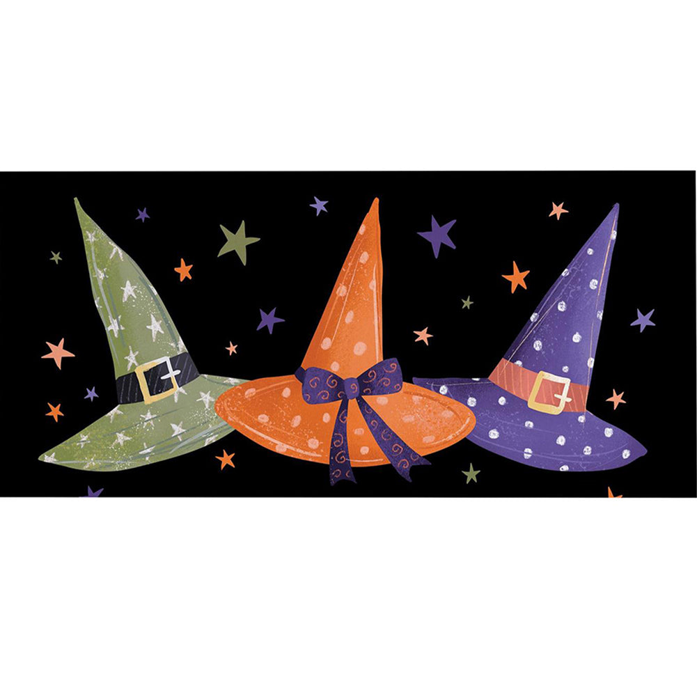 Haunted House Witch Hats Sassafras Switch Mat