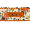 Fall Floral Welcome Sassafras Switch Mat
