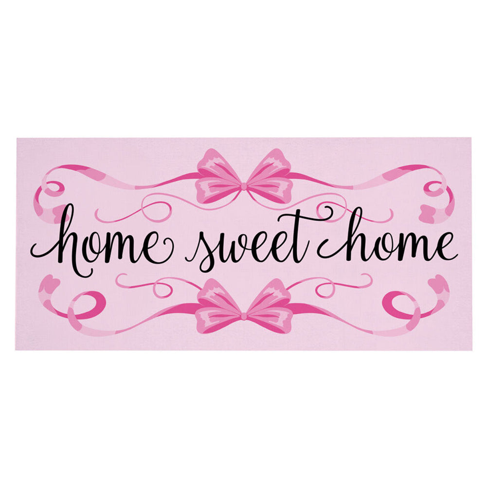 Evergreen Sassafras Switch Mat - Home Sweet Home Pink Ribbon