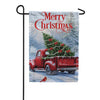 Evergreen Evergreen Christmas Delivery Suede 2-Sided Garden Flag