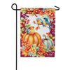 Evergreen Bird Talk Suede Garden Flag