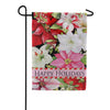Evergreen Blooming Winter Suede 2-Sided Garden Flag