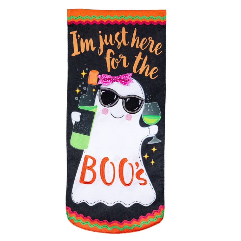 Evergreen Here For The Boos Everlasting Impressions Textile Decor