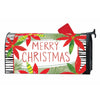 Holly Jolly Poinsettias Mailwrap