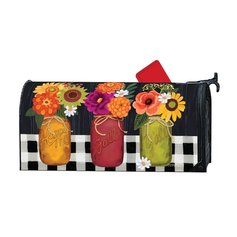 Autumn Blooms Mailwrap