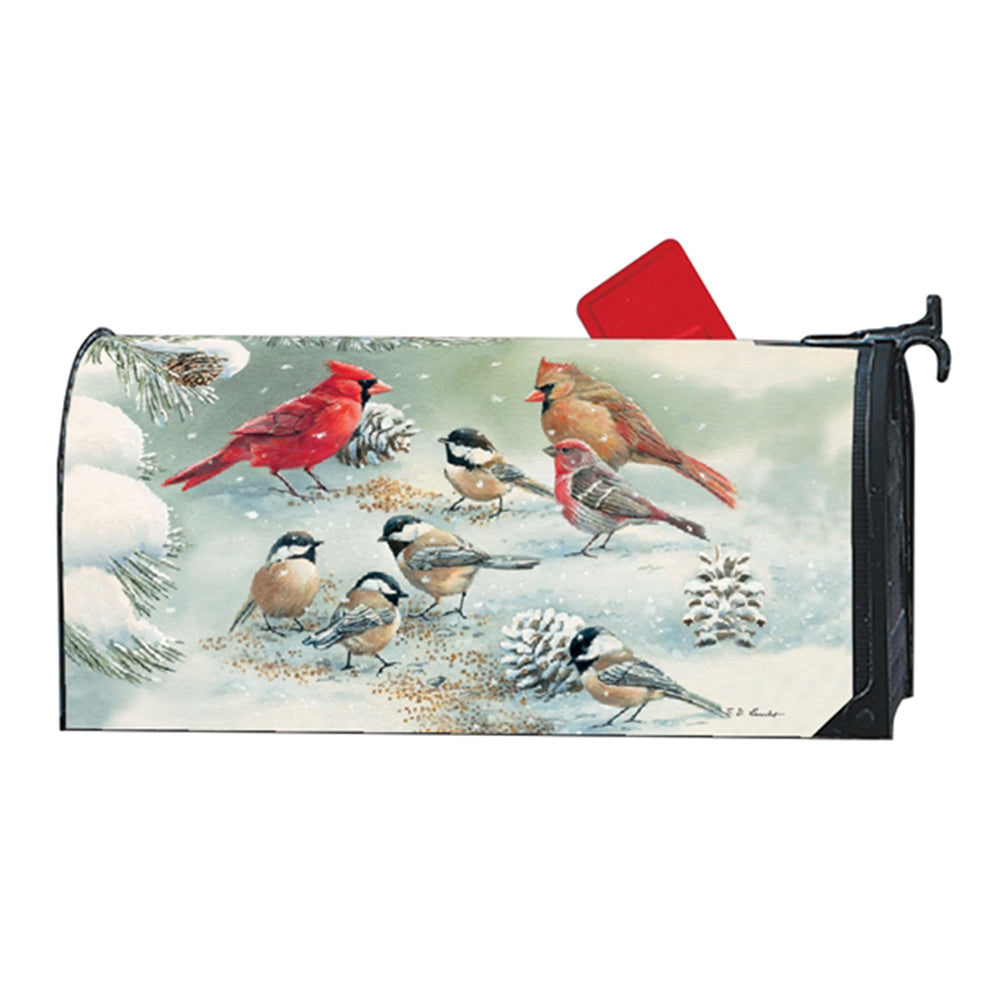 Winter Bird Feeding Mailwrap