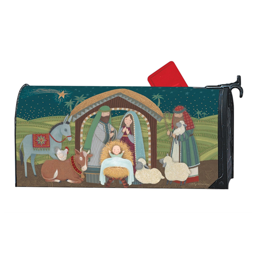 Away In a Manger Mailwrap