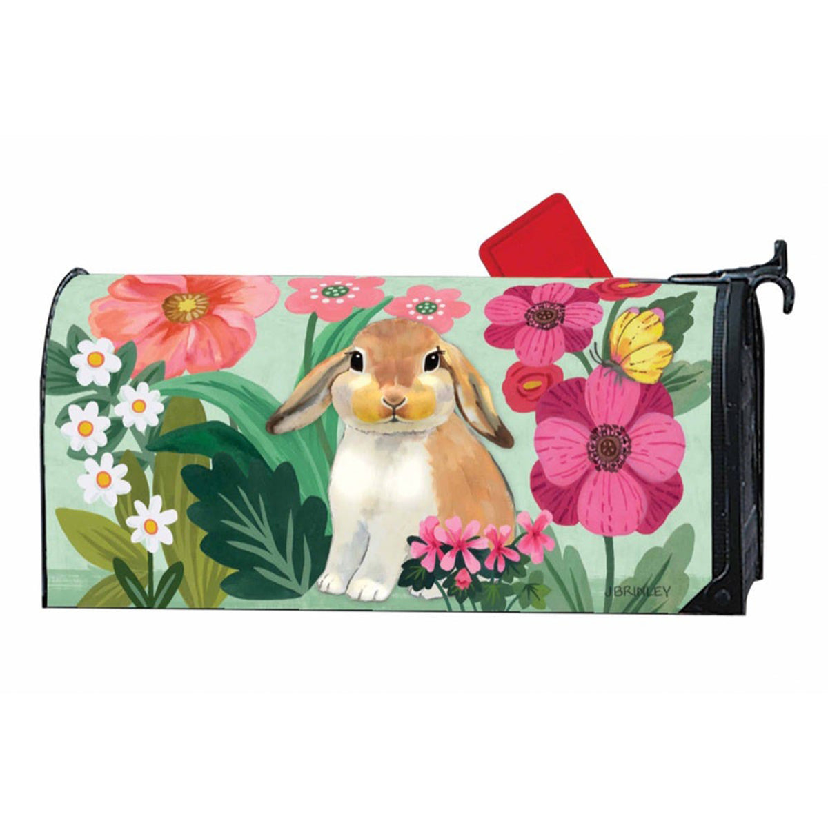 Bunny Love Floral Mailwrap