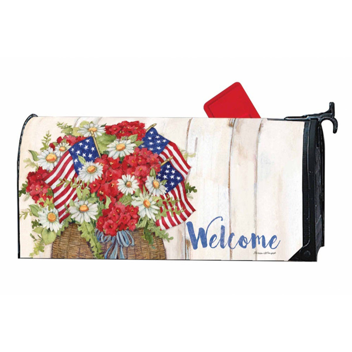 American Flags Mailwrap