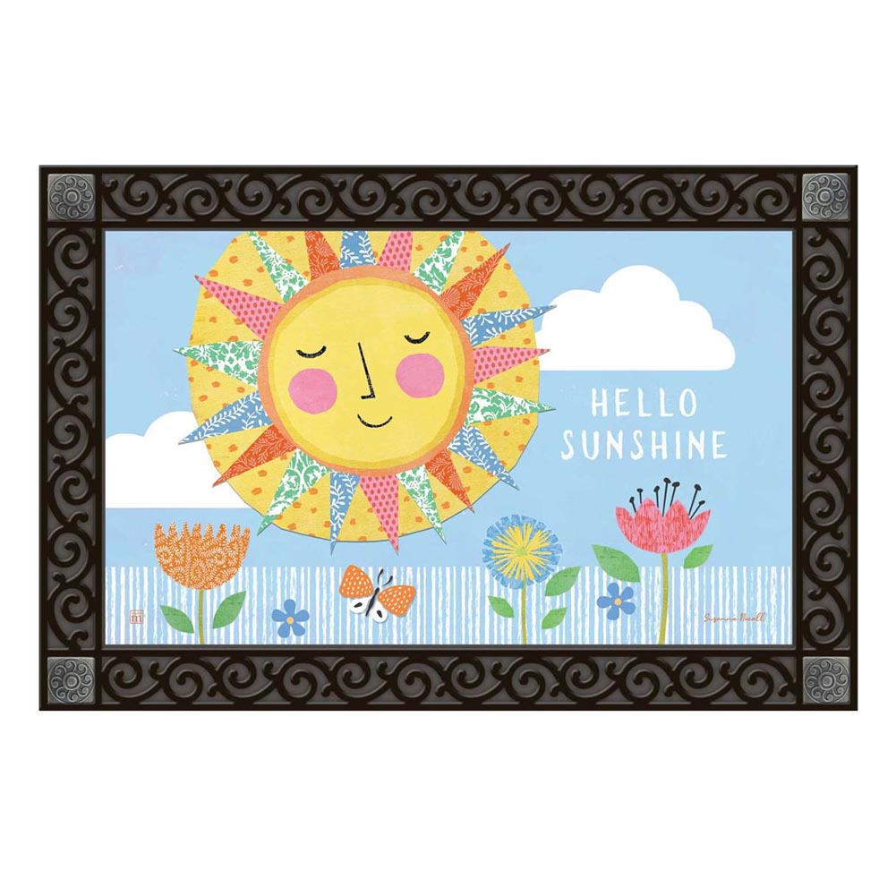 Patchwork Sun Matmate