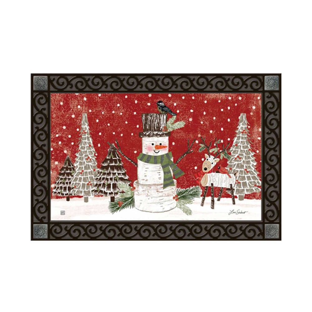 Studio M Woodsy Snowman MatMate