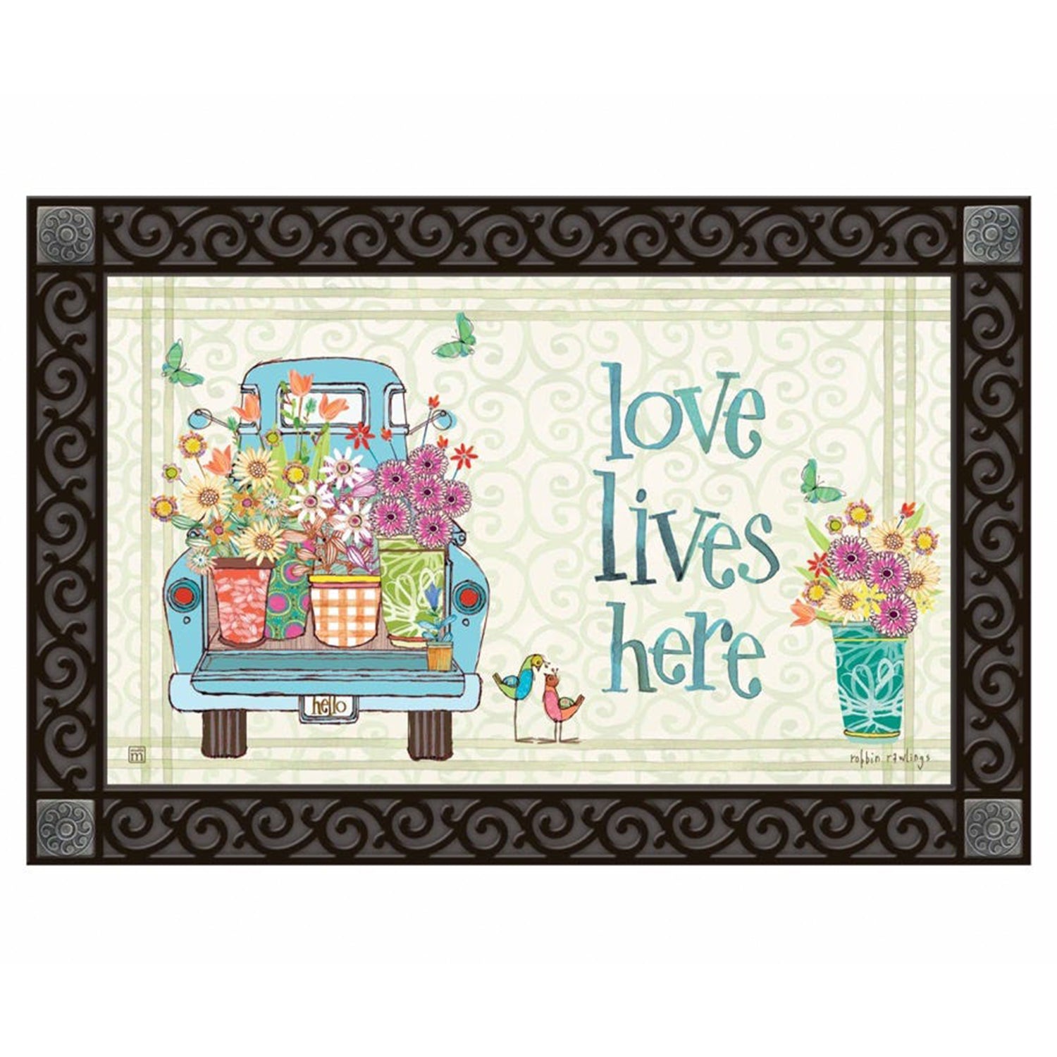 Magnet Works Flower Truck MatMate