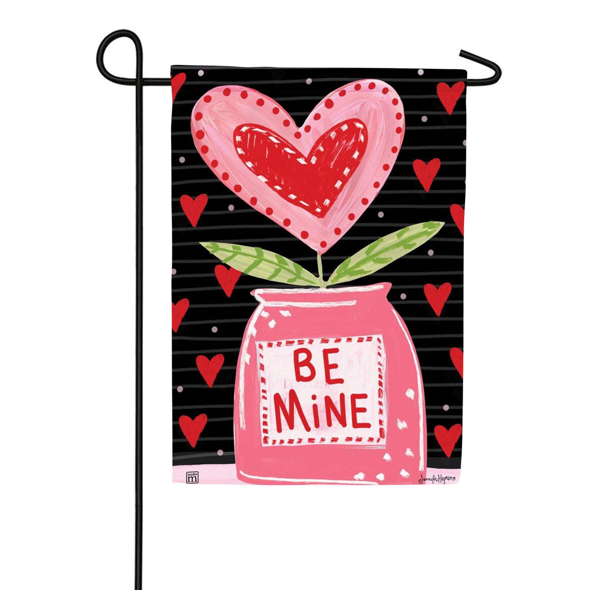 Be Mine Double Sided Garden Flag