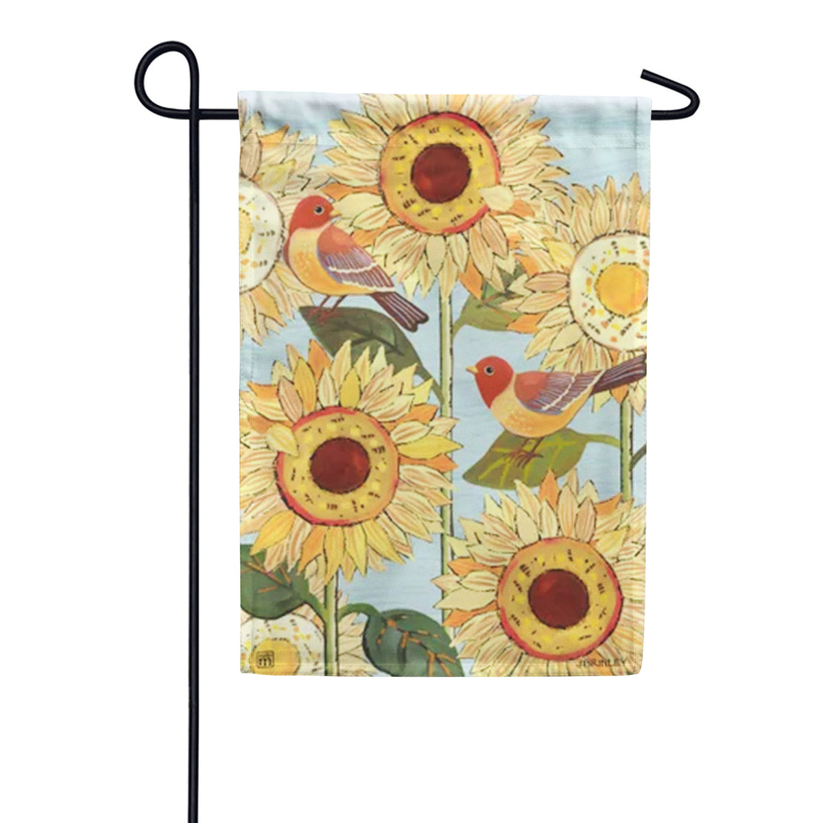 Sunflower Blooms Garden Flag