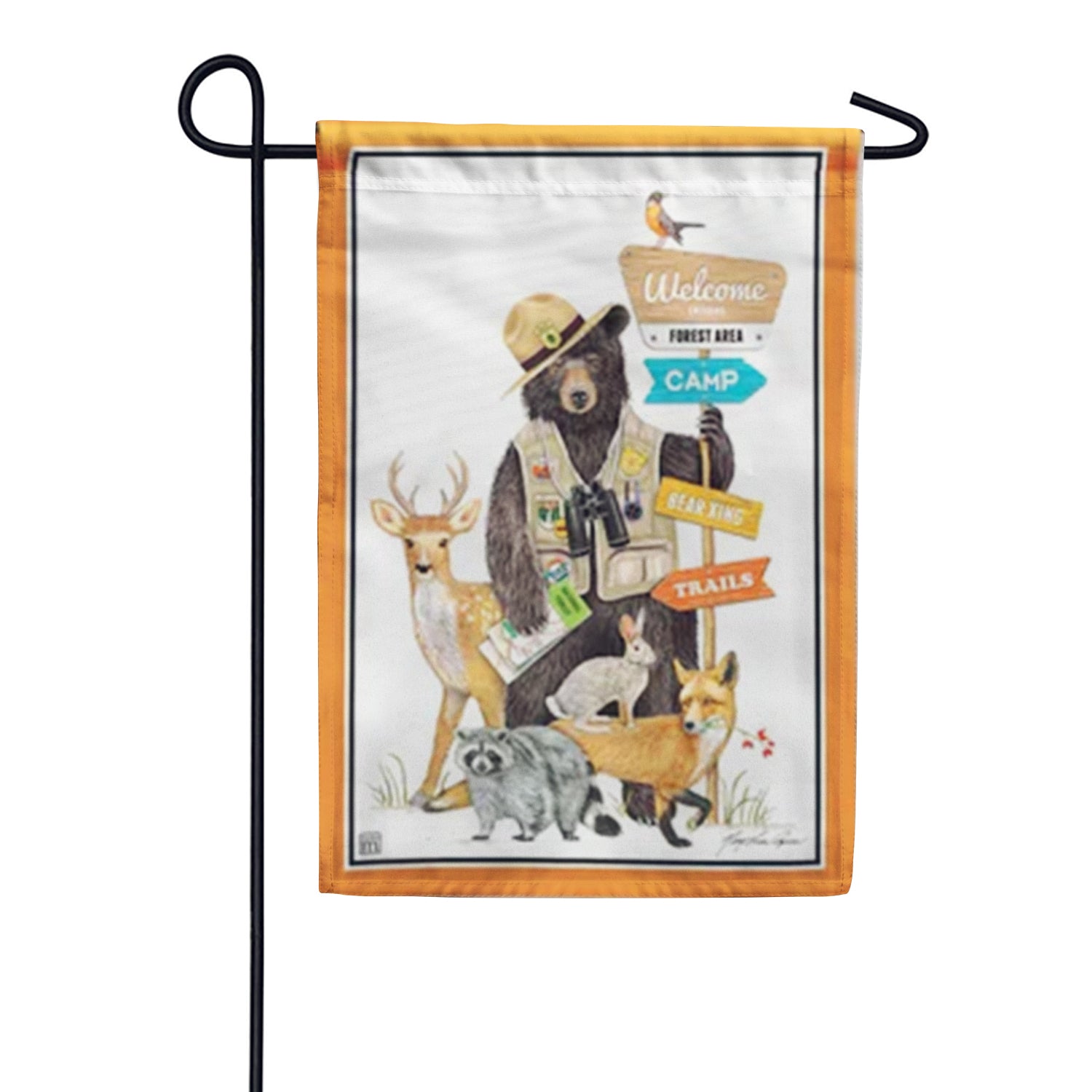 Welcome to Camp Garden Flag