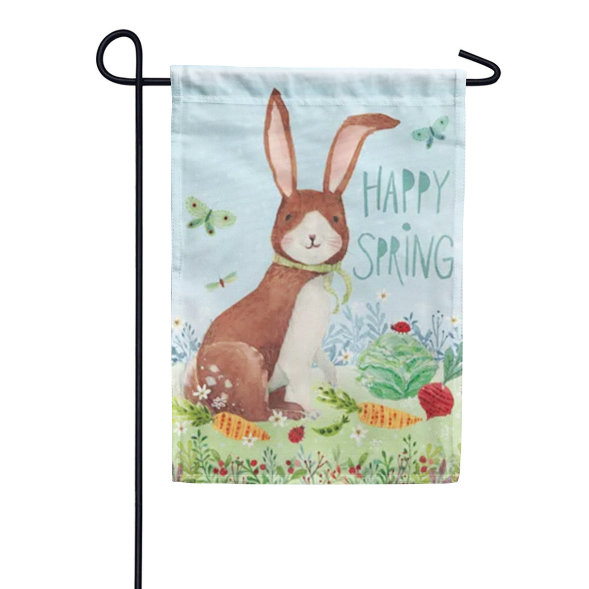 Happy Spring Garden Flag