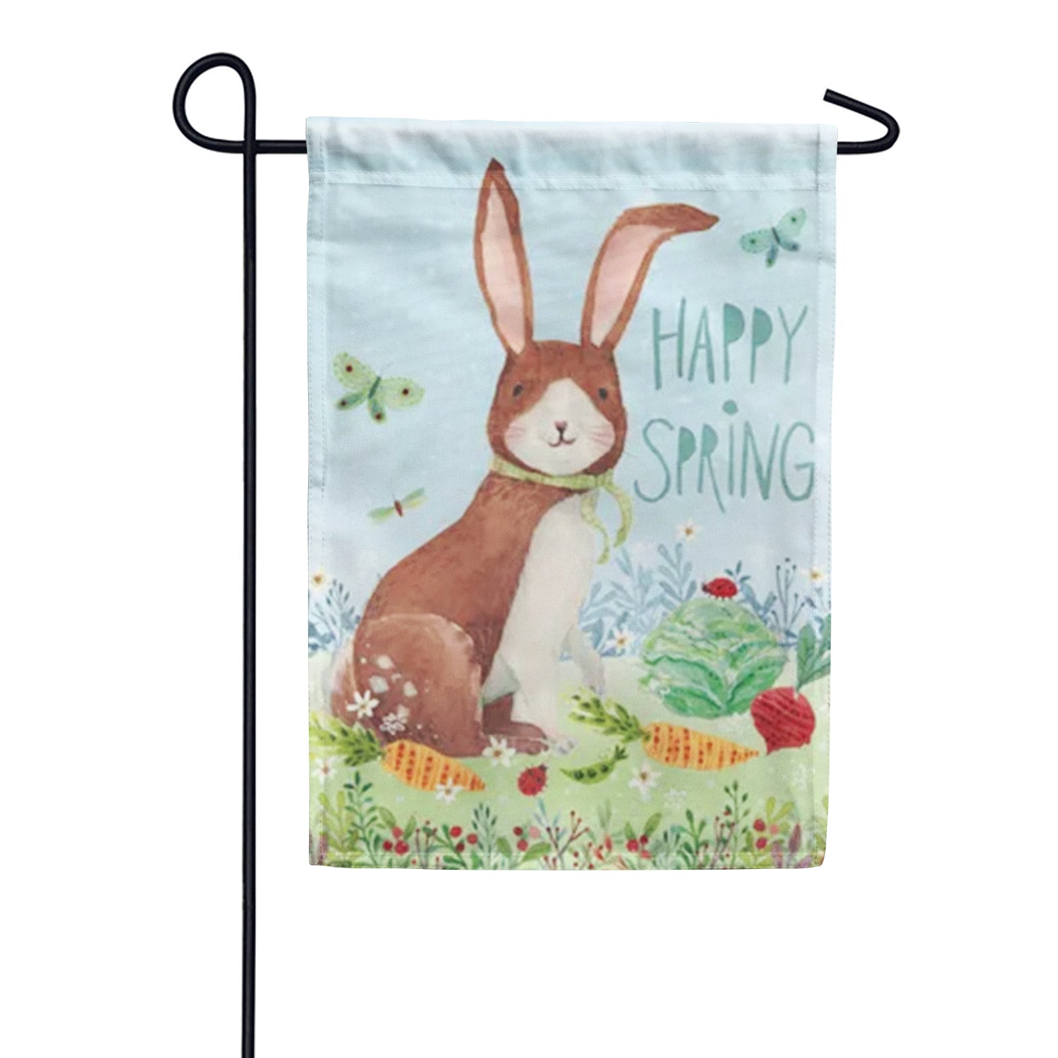Happy Spring Garden Flag