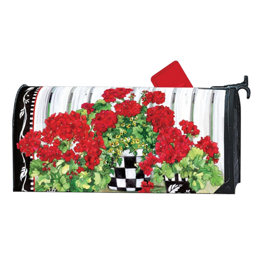 Geranium Flowers Mailwrap