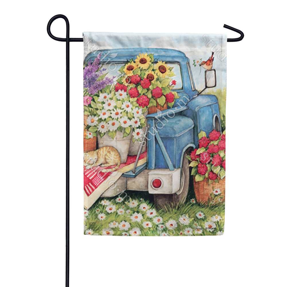 Flower Pickin' Time Garden Flag