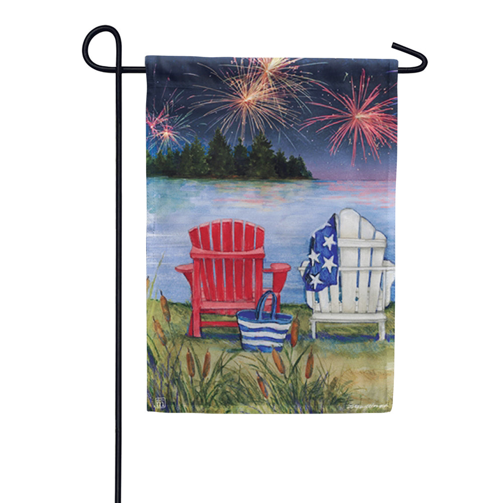 Lake View Garden Flag