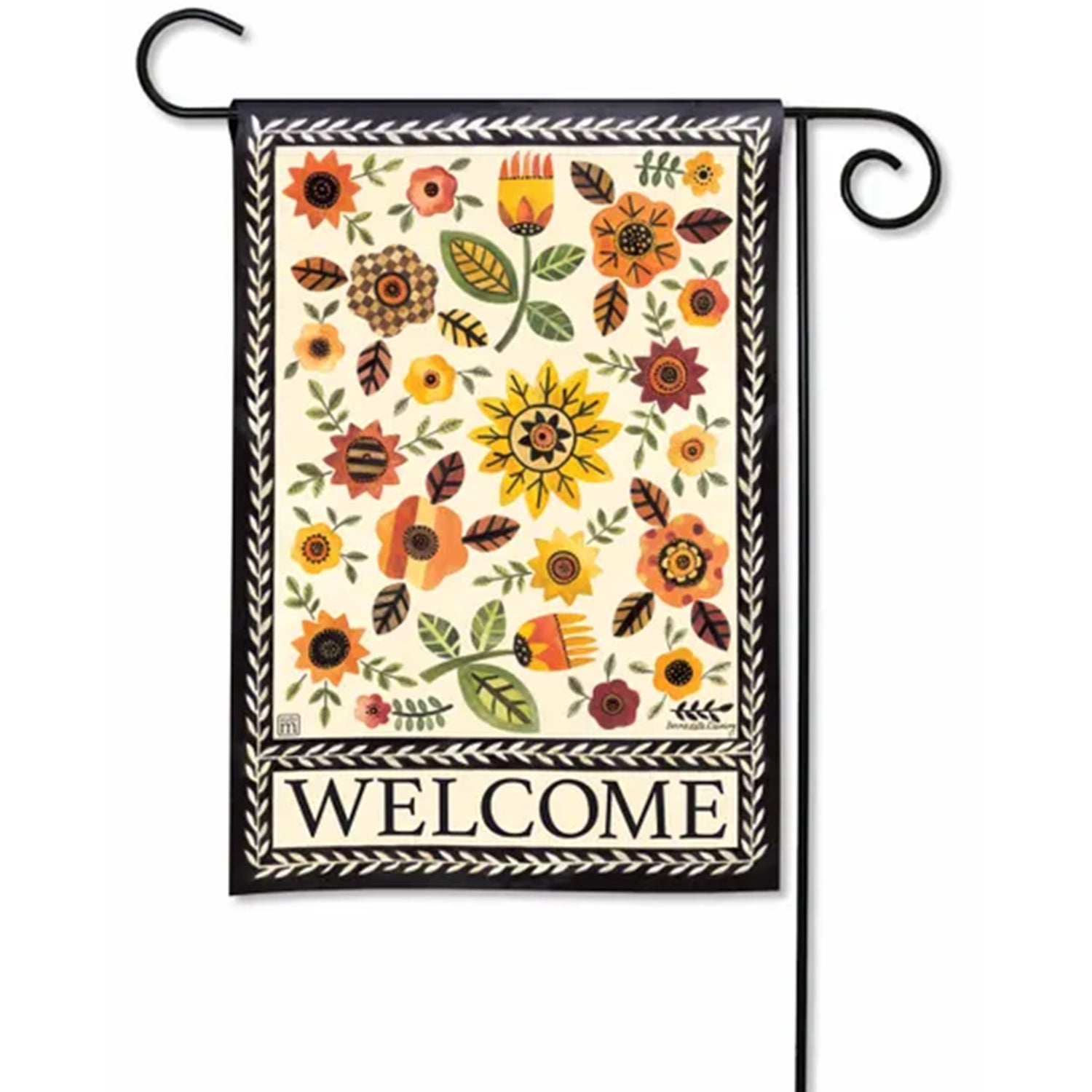Magnet Works Autumn Breeze Garden Flag