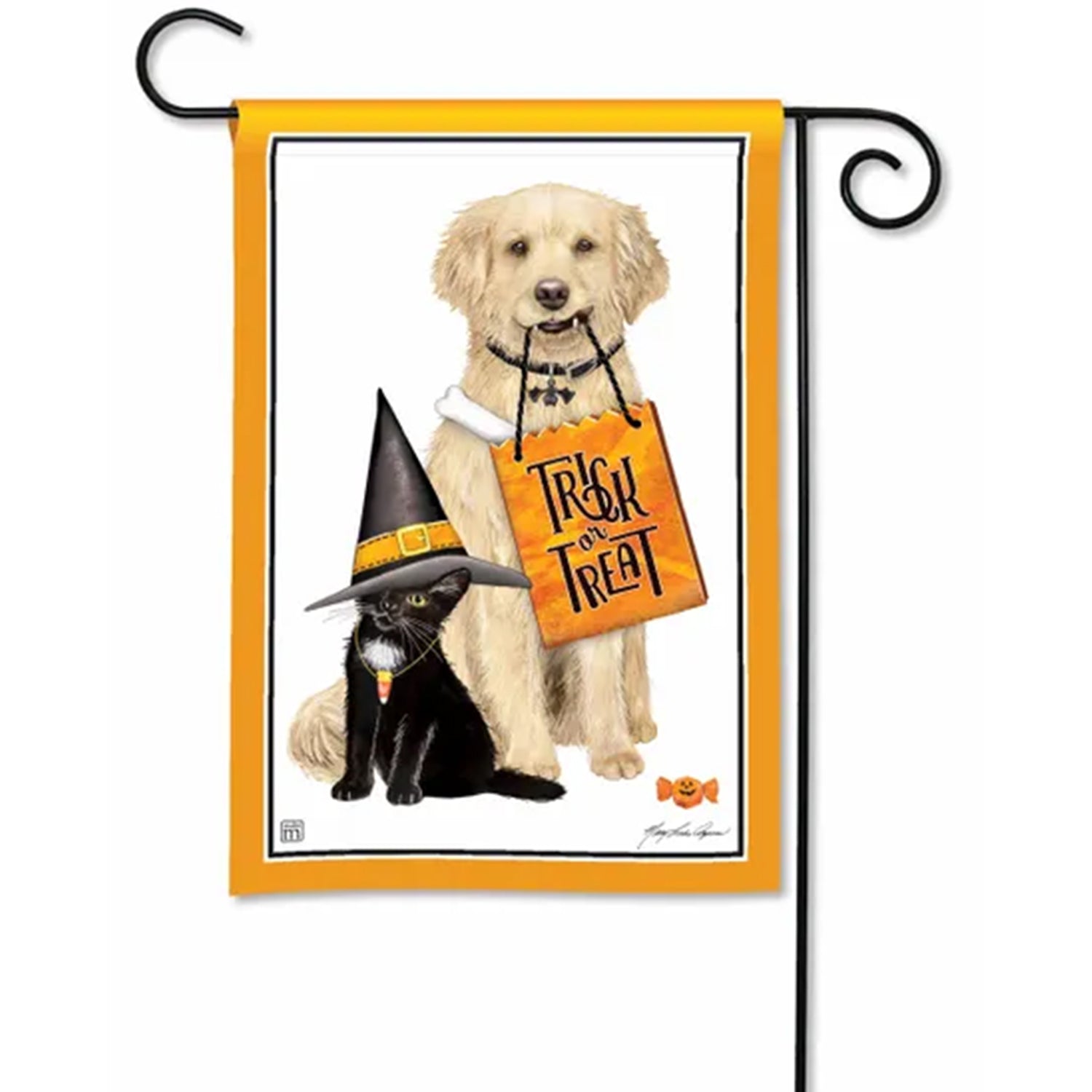 Tricks or Treats Garden Flag
