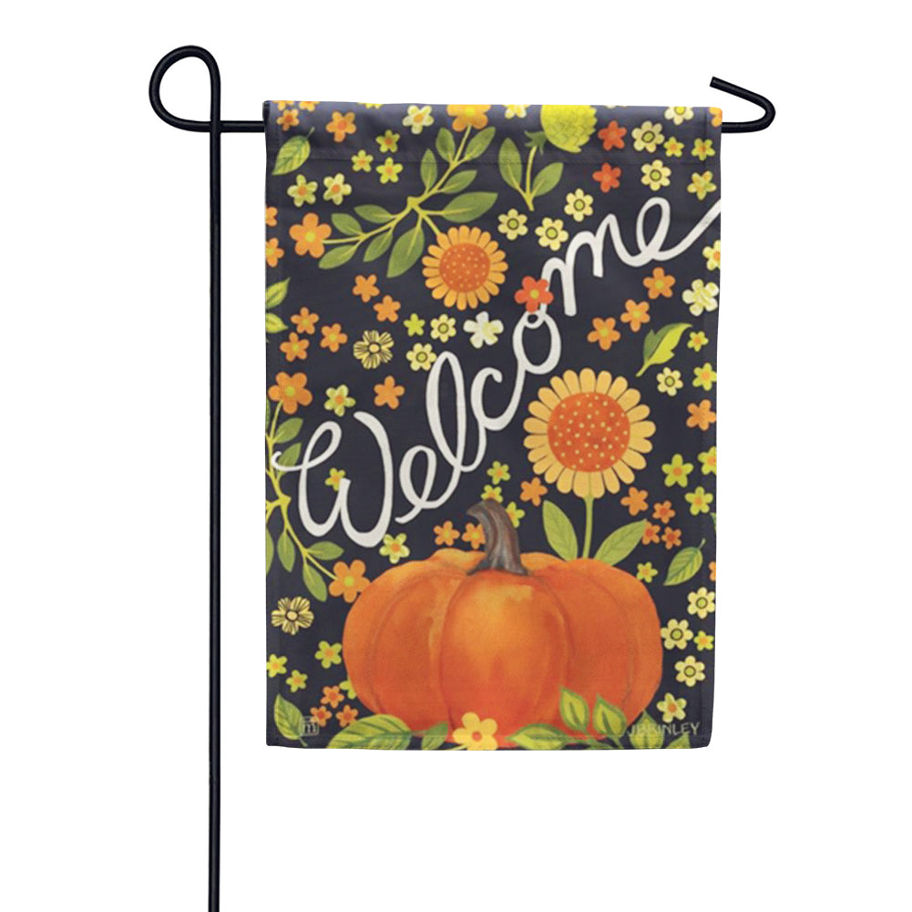 Autumn Meadow Garden Flag