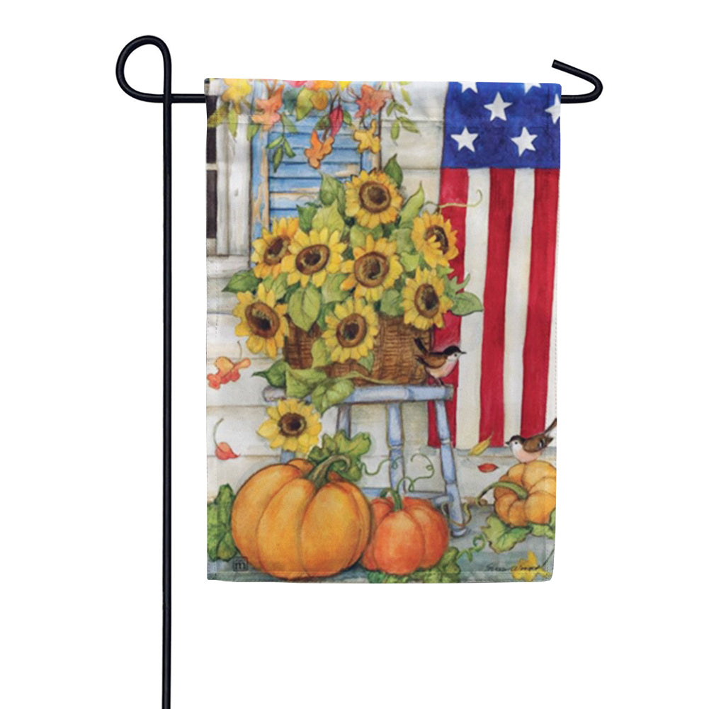 Fall Porch Garden Flag
