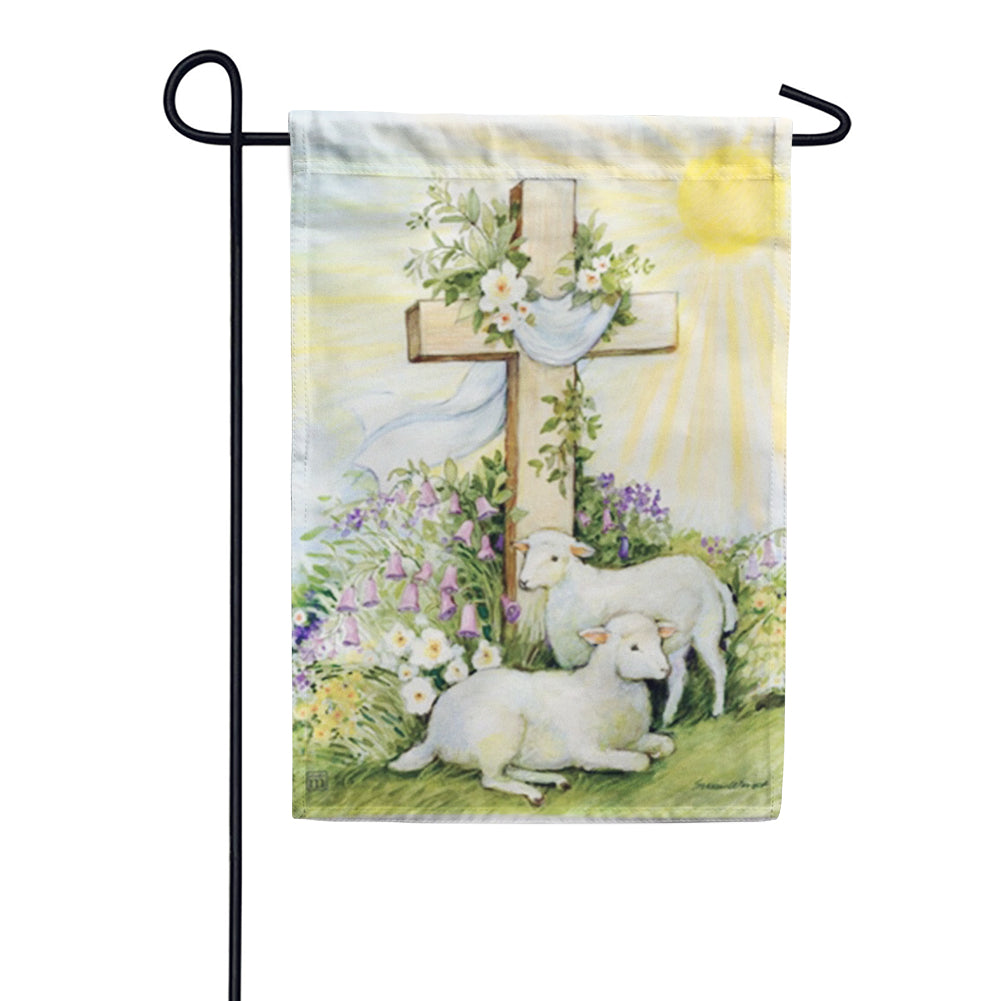 Easter Morning Garden Flag