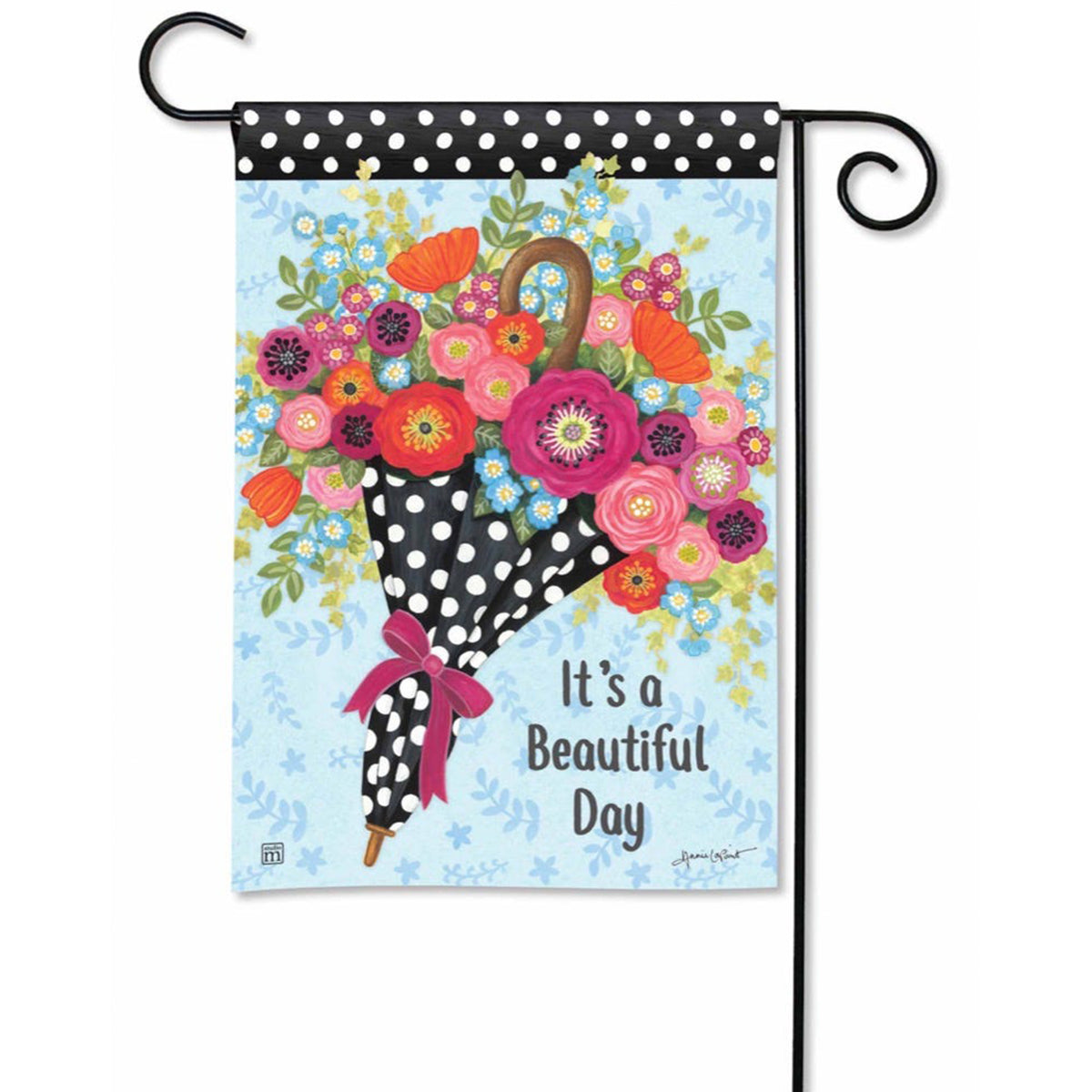Shower of Flowers Garden Flag