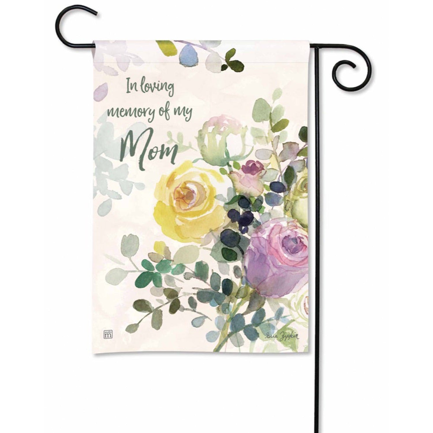 In Memory of Mom Garden Flag