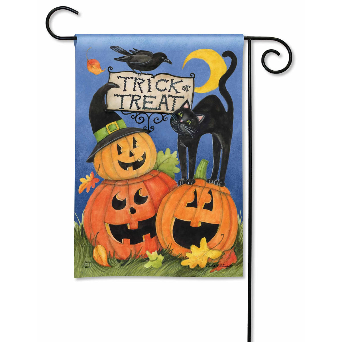 Trick or Treat Garden Flag