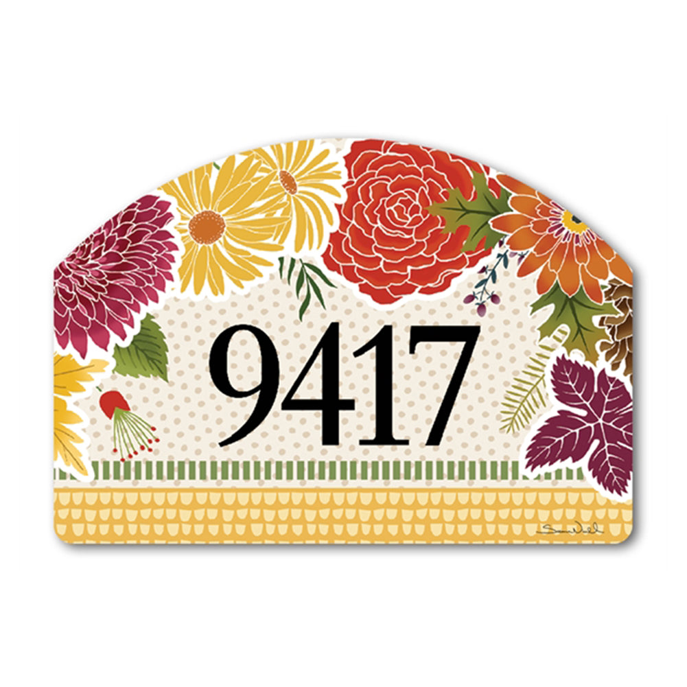 Autumn Floral Yard DeSign