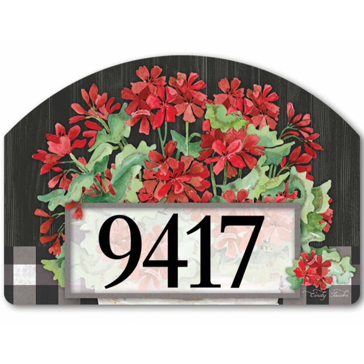 Sweet Home Geraniums Yard DeSign