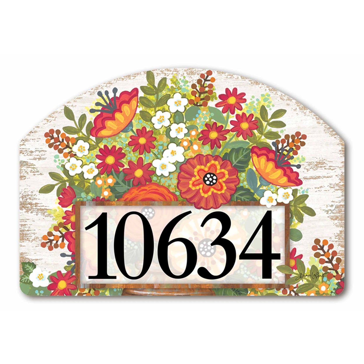 Rustic Fall Flowers Yard DeSign