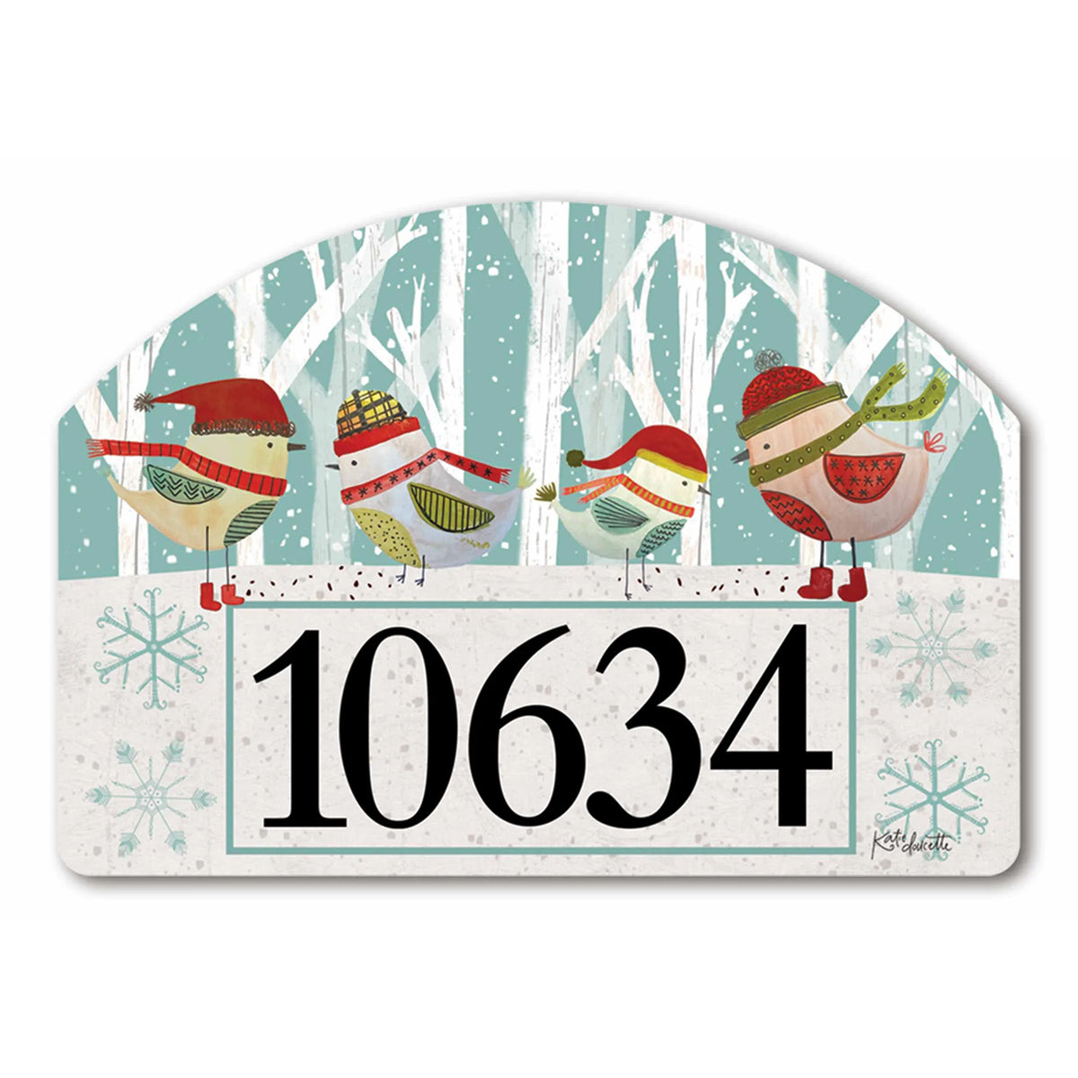 Warm Winter Birds Yard DeSign