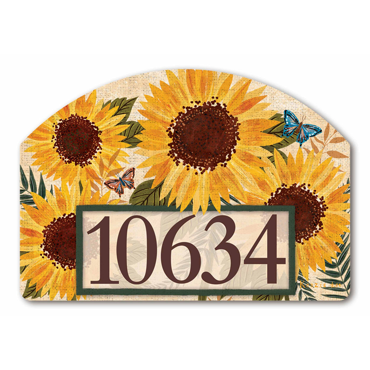 Sunflowers & Butterfly Yard DeSign