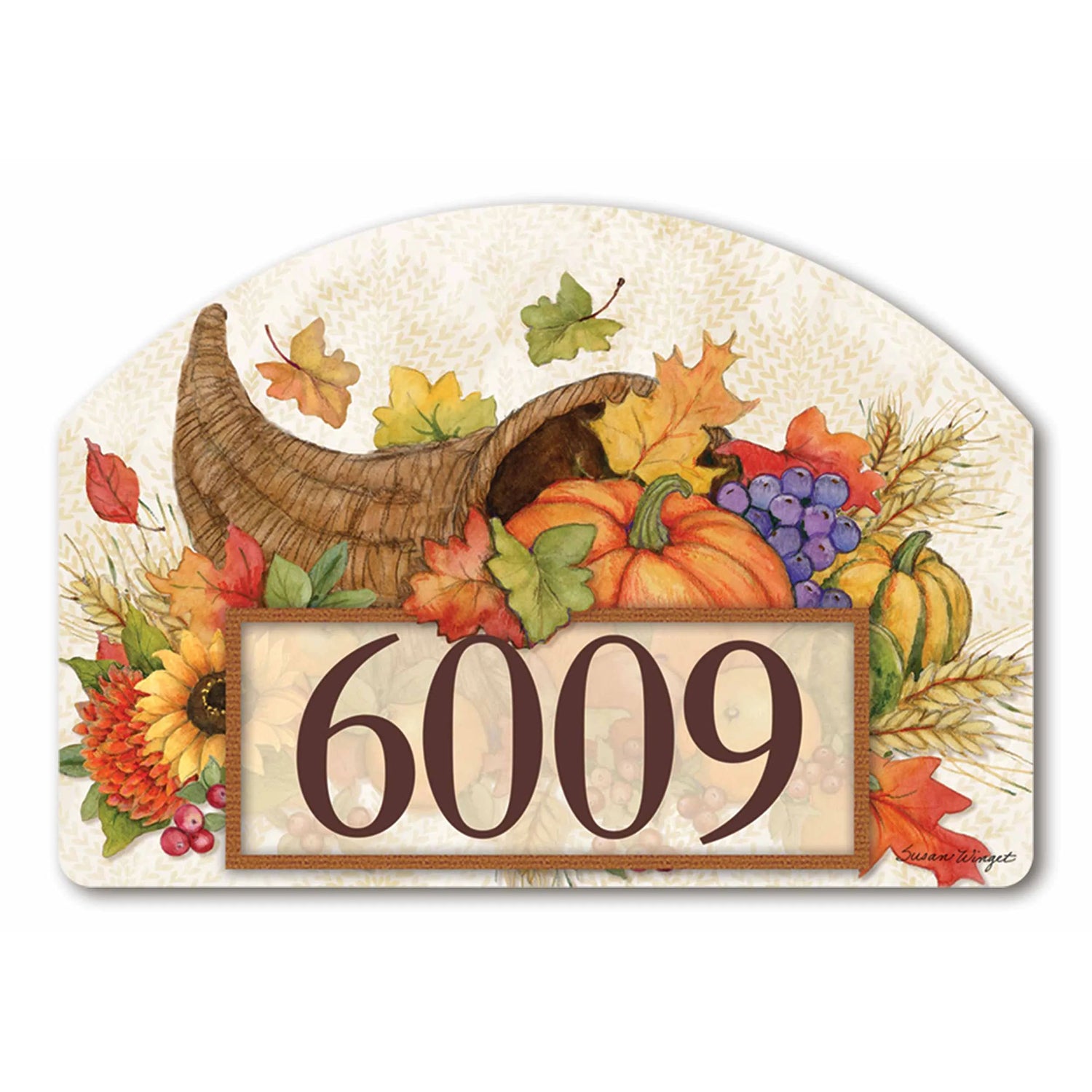 Thanksgiving Cornucopia Yard DeSign