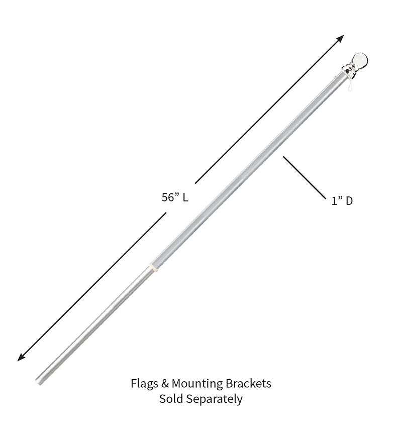 Aluminium Pole With Anti Wrap Tube