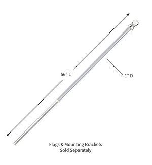 Aluminium Pole With Anti Wrap Tube