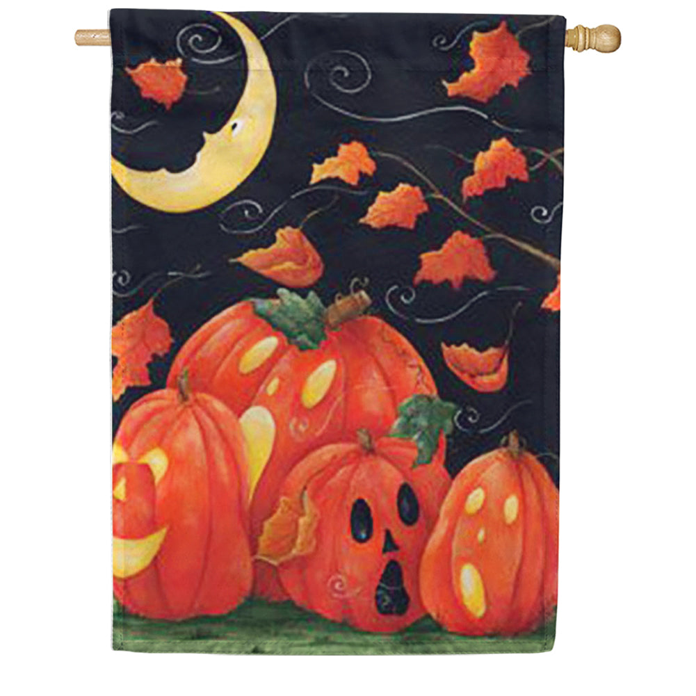 Scary Night House Flag