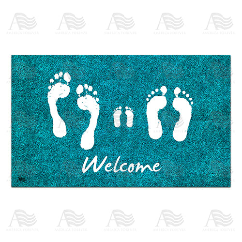 Footprints Doormat