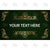 Personalized Doormat - Classy Green