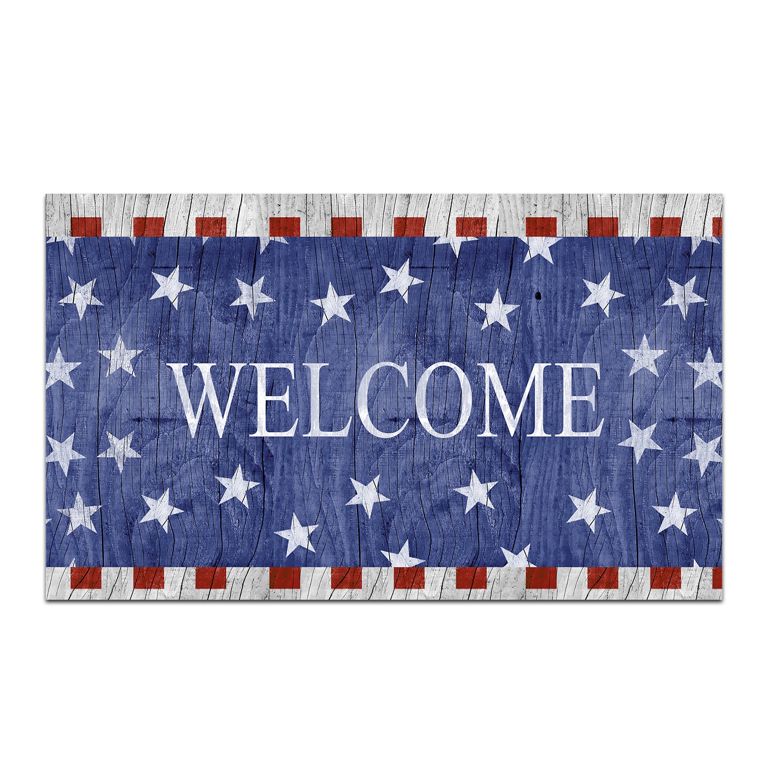 All American Old Wood Doormat