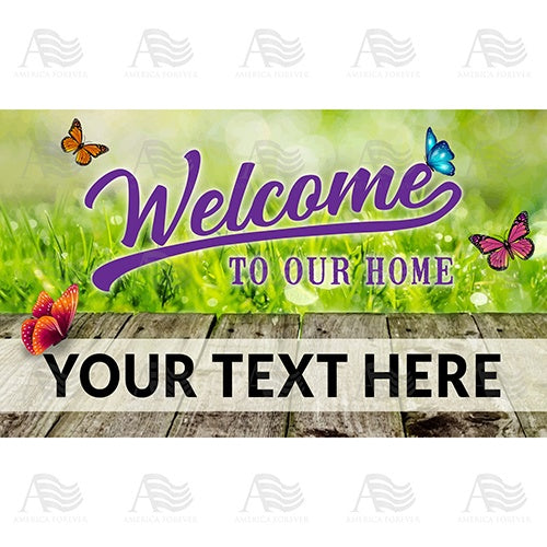 Personalized Doormat - Country Porch