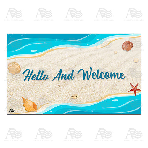 Beach Souvenirs Doormat