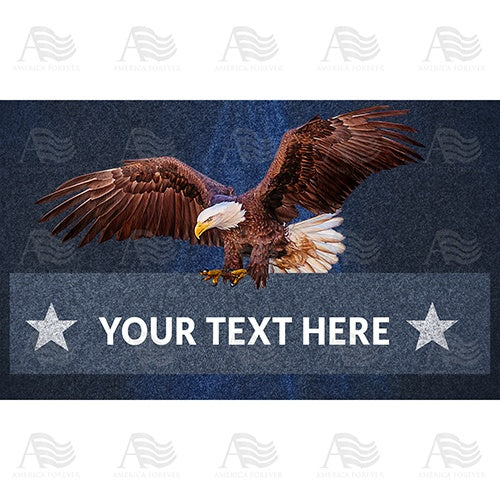 Personalized Doormat - Regal Eagle
