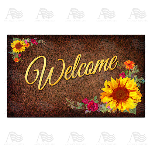 Sunflower Bouquet Doormat